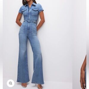 Good american FIT FOR SUCCESS PALAZZO JUMPSUIT